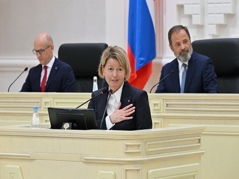 Полпред Президента в ПФО представил Ольгу Абрамову в статусе врио Главы Удмуртии.