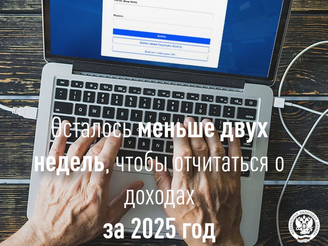 Осталось меньше двух недель, чтобы отчитаться о доходах за 2025 год.