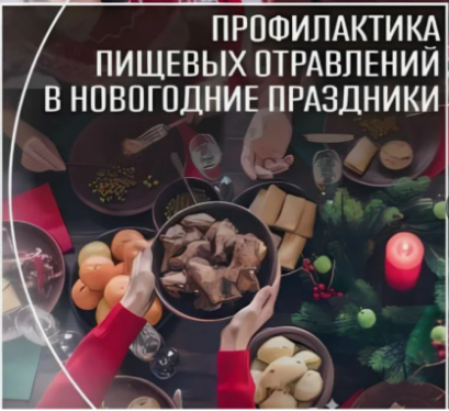 Профилактика пищевых отравлений в Новогодние праздники.