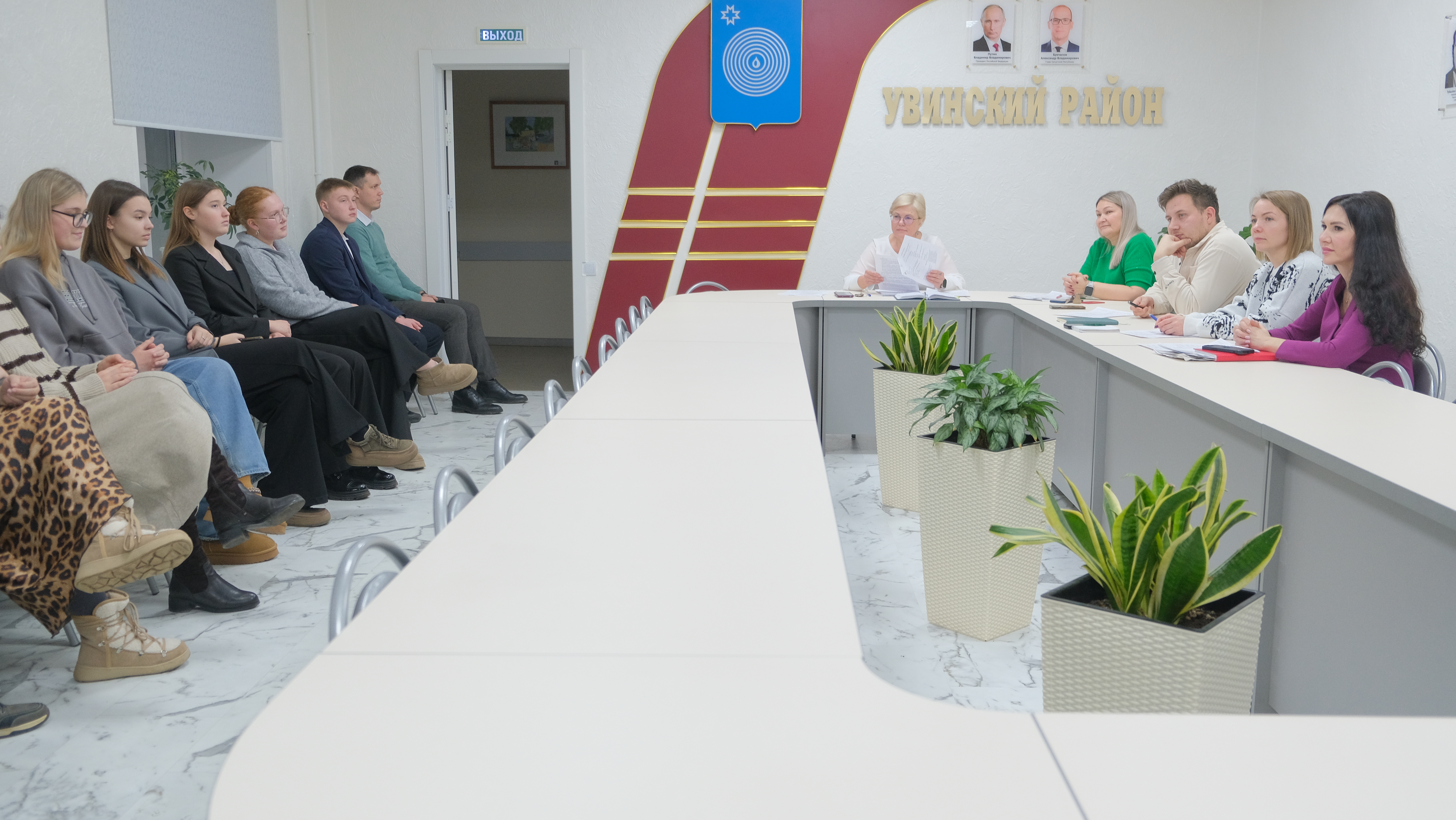 Cостоялся Конкурс по формированию Молодежного парламента Увинского района 3 созыва.