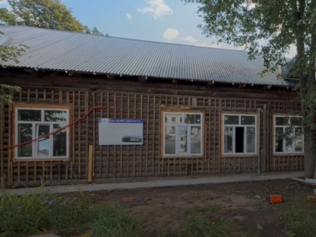 В Уве продолжается капремонт историко-художественного музея.